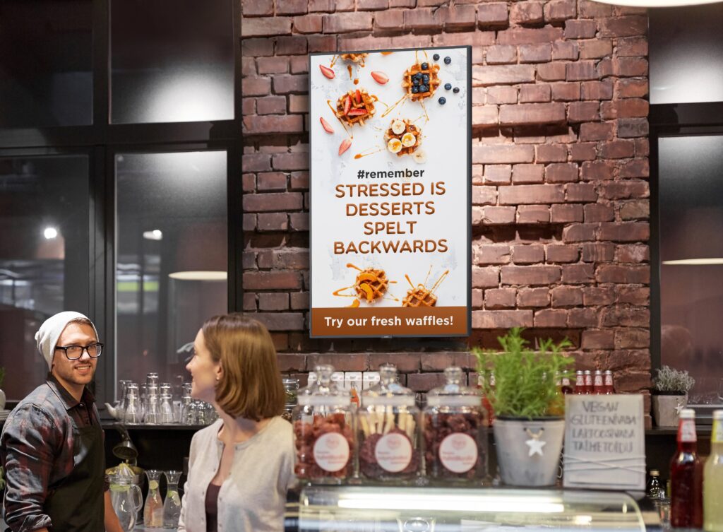 Digital Signage am Point of Sale