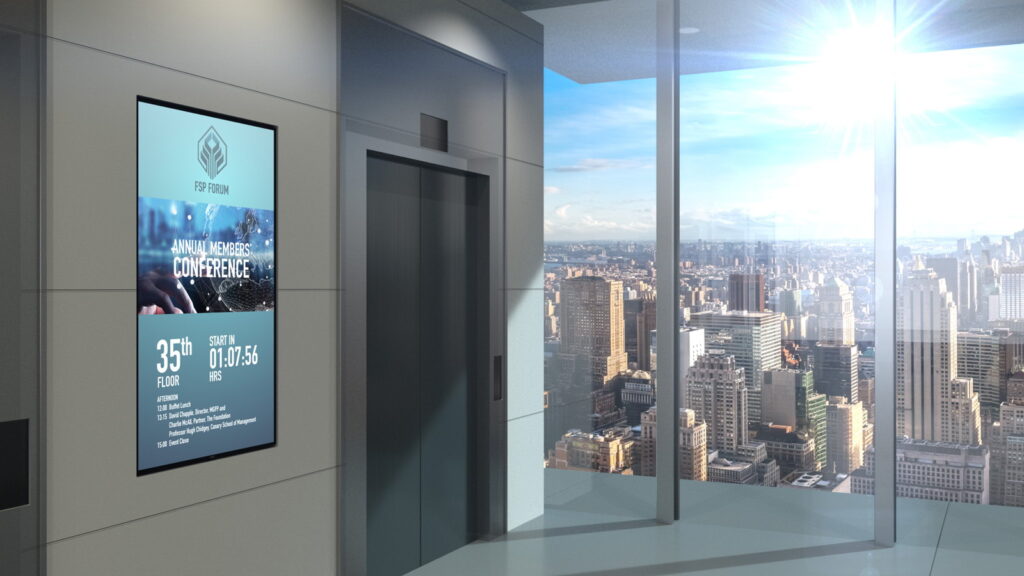 Digital Signage Lösung im Unternehmen