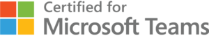 Certified for Microsoft Teams Logo
