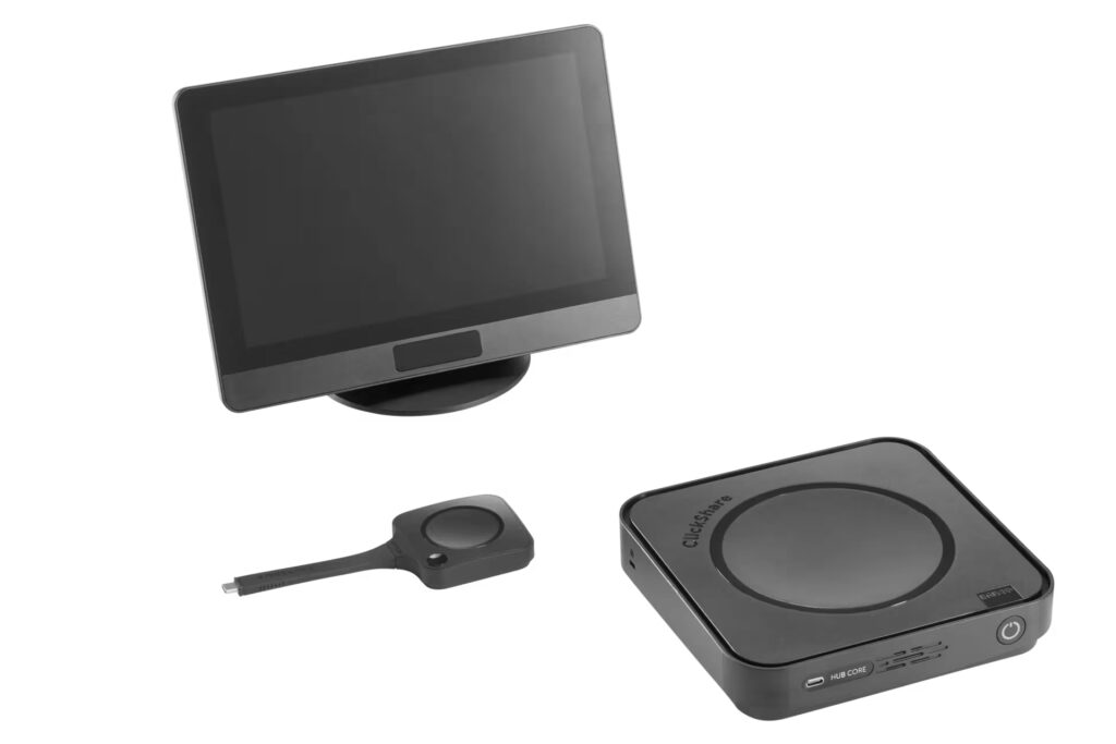 Videokonferenzraumsystem ClickShare Hub core von BARCO