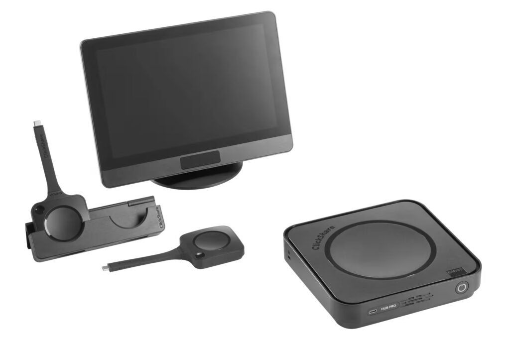 Videokonferenzraumsystem ClickShare Hub pro von BARCO