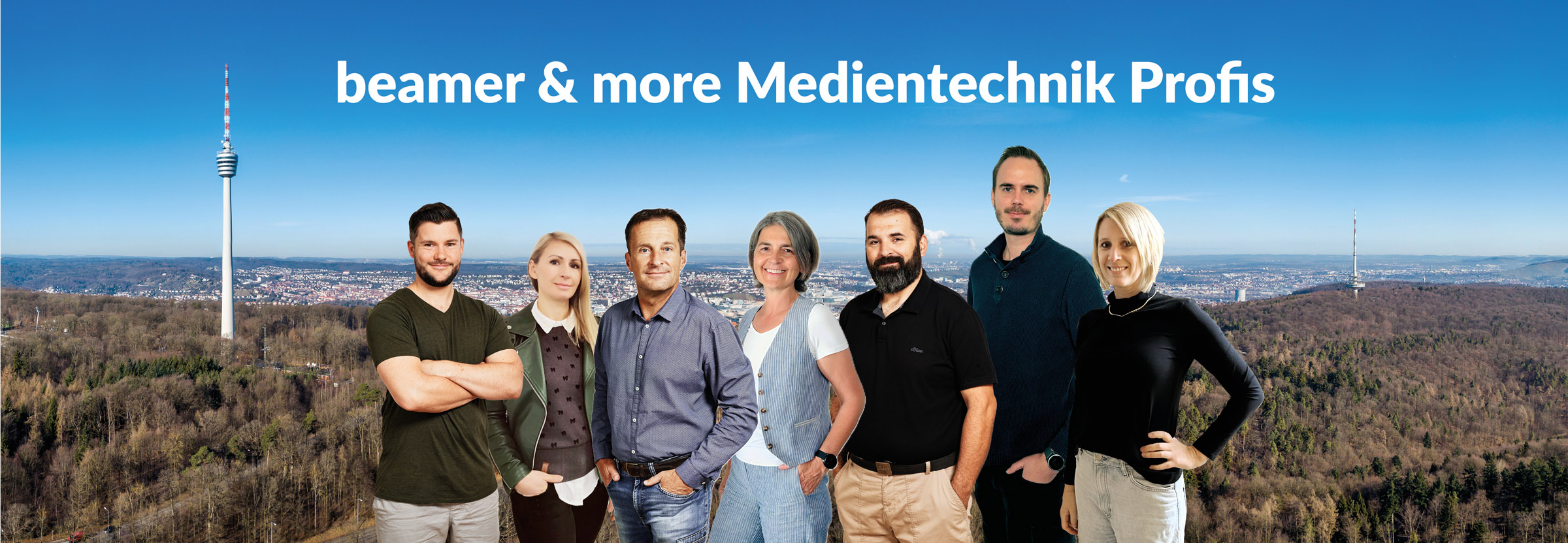 Mitarbeiter von beamer & more GmbH