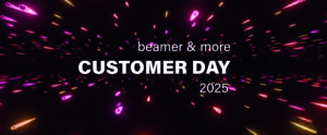 Aktuelles zum Customer Day von beamer & more