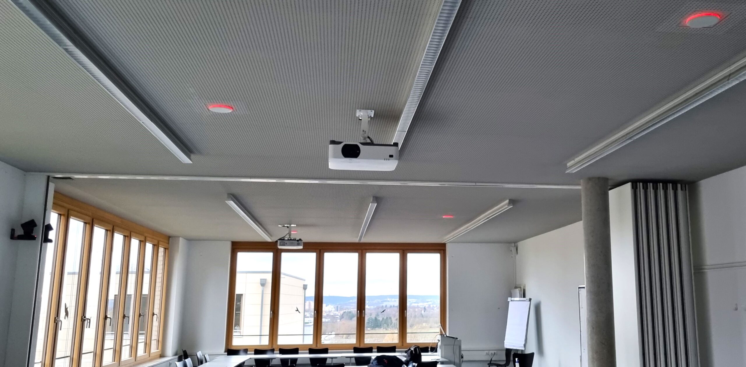 Biamp Deckenmikrofone in der Evangelischen Hochschule Ludwigsburg