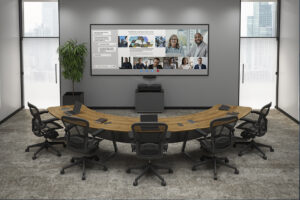 Super-Ultrakurzdistanz-Laserprojektor mit 4KE für Unternehmen & Bildung