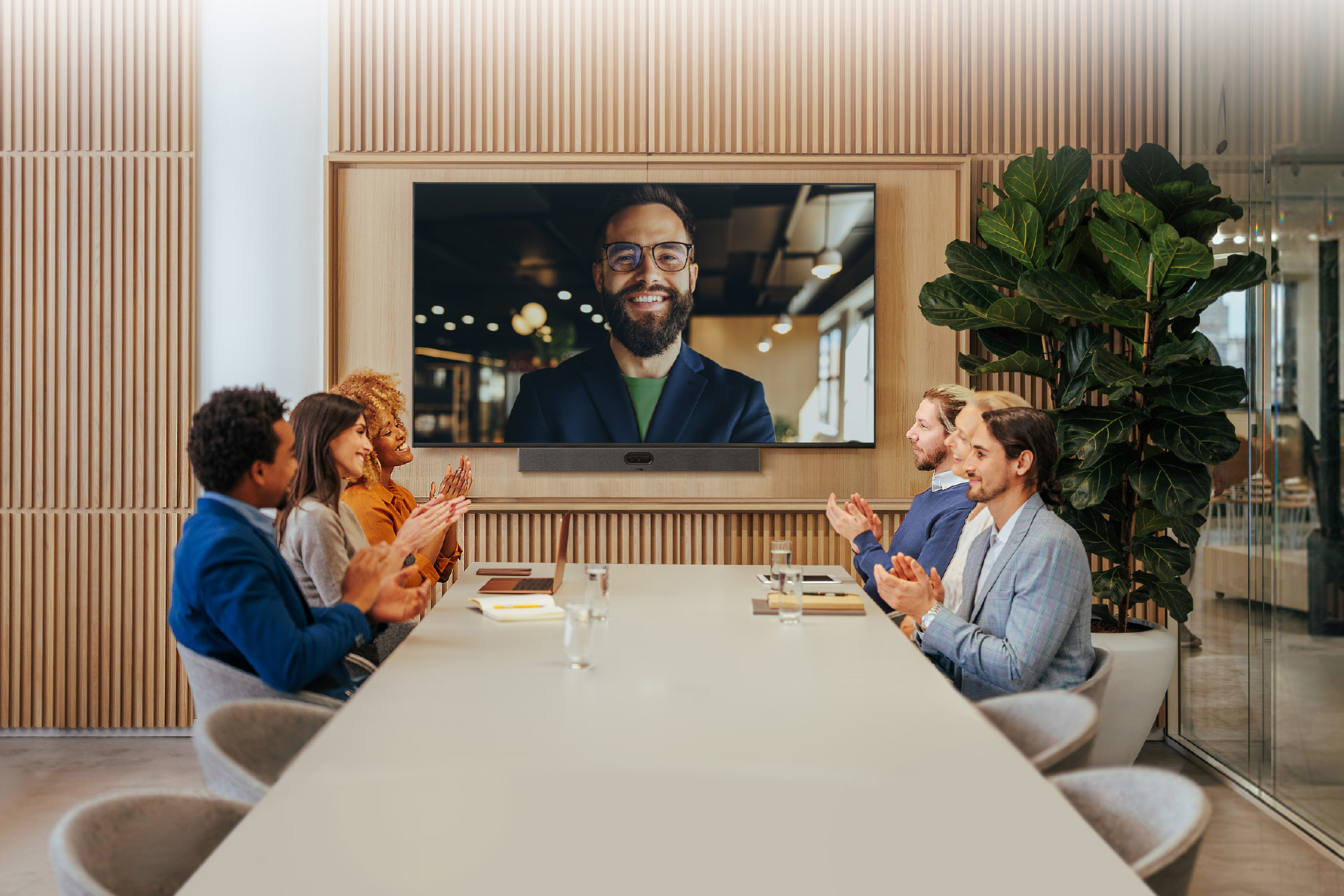 Yealink Meetingbar A50 Videokonferenzsystem Meetingraum