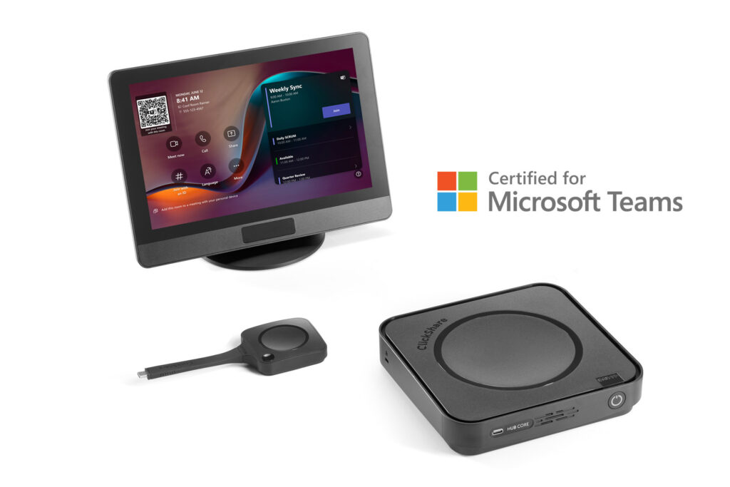 Clickshare Hub Button Tablet